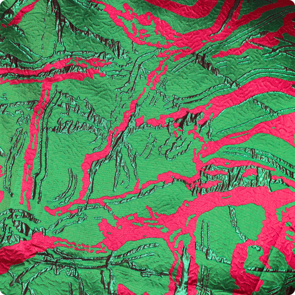 Signature Brocade Classic Kiss-Lock Clutch