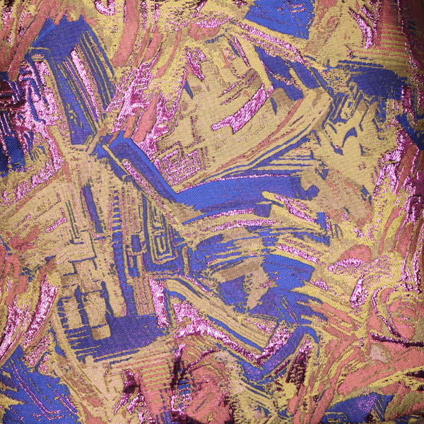 Signature Brocade Classic Kiss-Lock Clutch